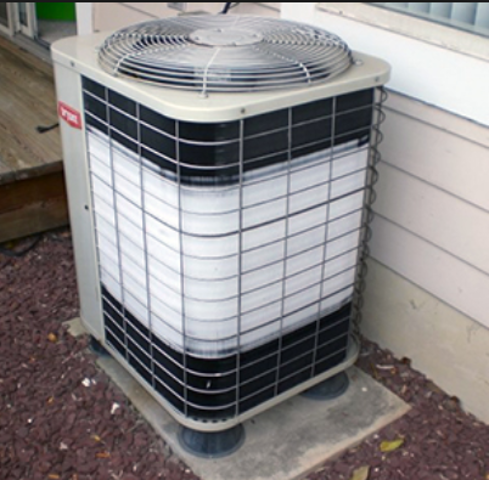 Frozen Air Conditioning Unit